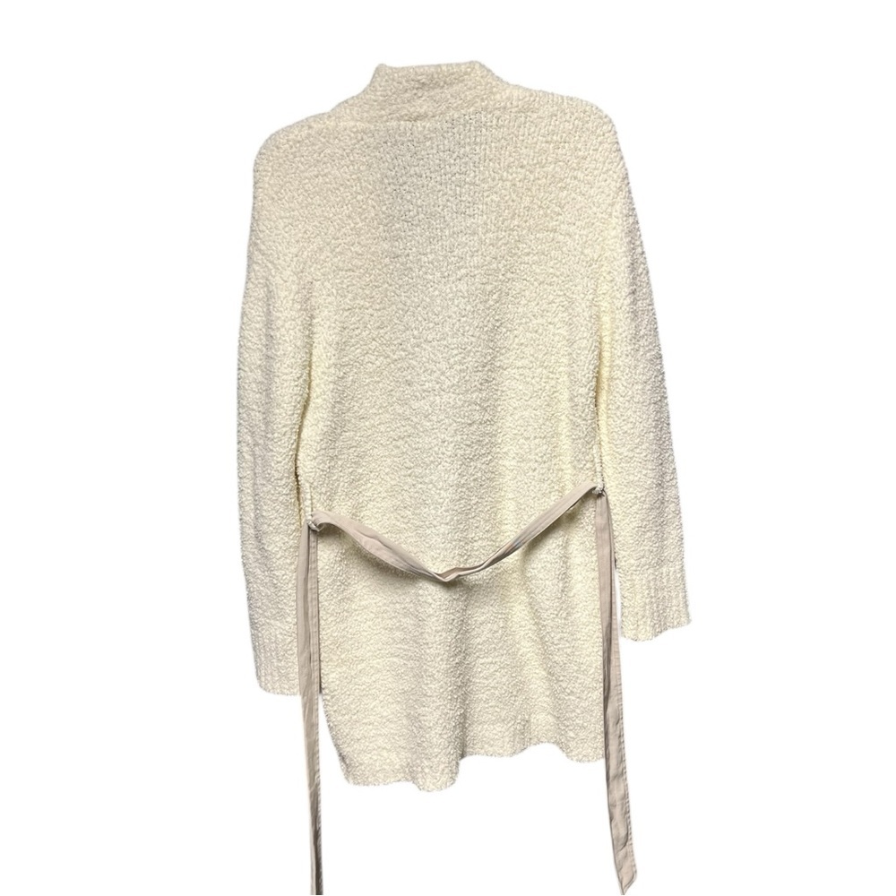🌻SKIMS Cozy Knit Bouclé Short Robe in Bone Color | Size XXS/XS - Picture 6 of 9